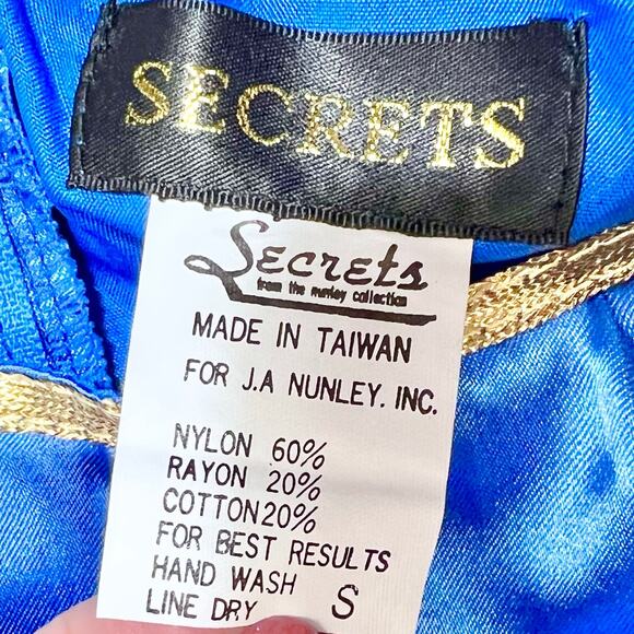 Vintage Secrets Snow White Princess Dress Costume Child Small 5-6 New Deadstock - Picture 10 of 12